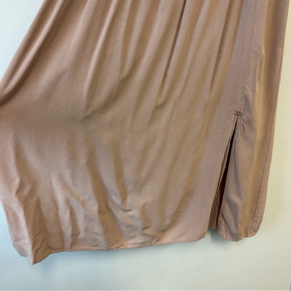 Gilli Tan Babydoll Milkmaid Dress - Picture 4 of 8